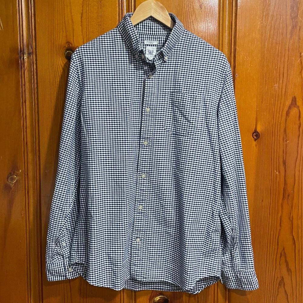 Gap Buttondown Check Shirt (M)